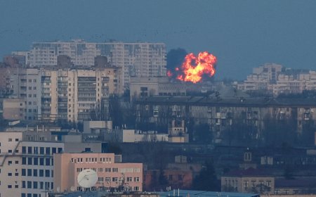 Russia Launches Large-Scale Missile and Drone Attack on Ukraine