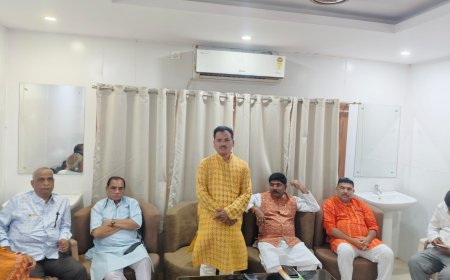 Bjp leader manmohan samal two days visit at kalahandi district 