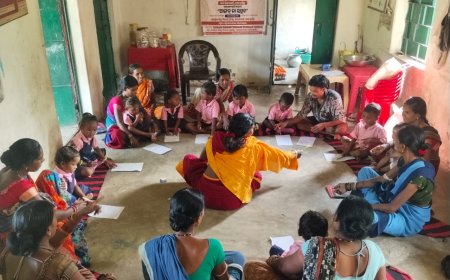 ବୋରଗୁଡ଼ା ଅଙ୍ଗନବାଡ଼ି କେନ୍ଦ୍ରରେ ‘ଆଙ୍ଗନ କା ଉତ୍ସବ’: ଶିଶୁଙ୍କ ପ୍ରାରମ୍ଭିକ ଶିକ୍ଷା ଓ ସର୍ବାଙ୍ଗୀଣ ବିକାଶ ଉପରେ ଗୁରୁତ୍ୱ