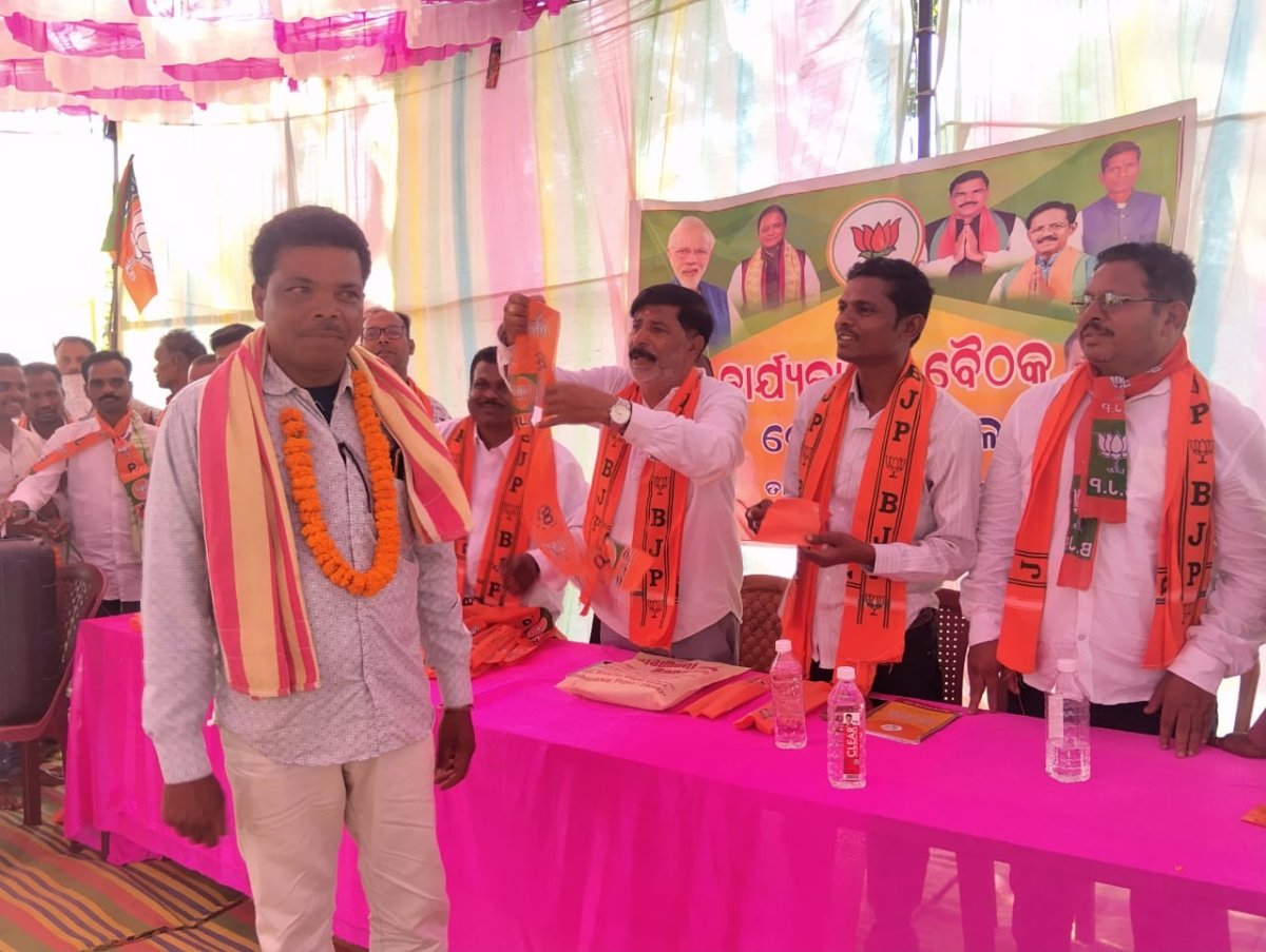 ଡାବୁଗାଁ ରେ ବିଜେପିର ମିଶ୍ରଣ ପର୍ବ 