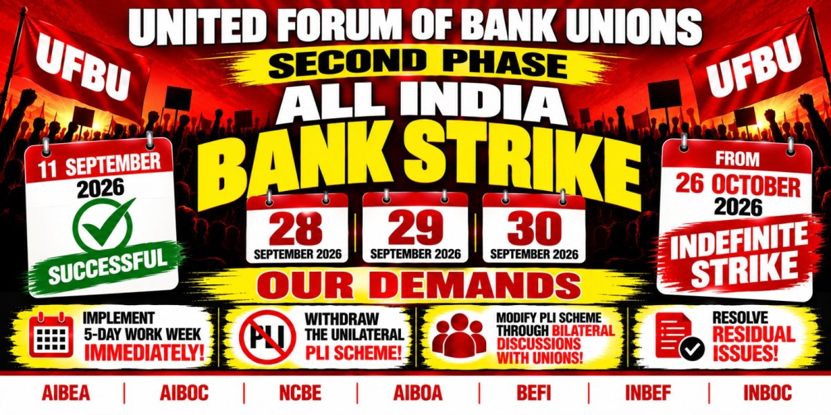 UFBU Demands Five-Day Work Week; Calls Successful Strike Amid Government Pressure for Sunday Operations