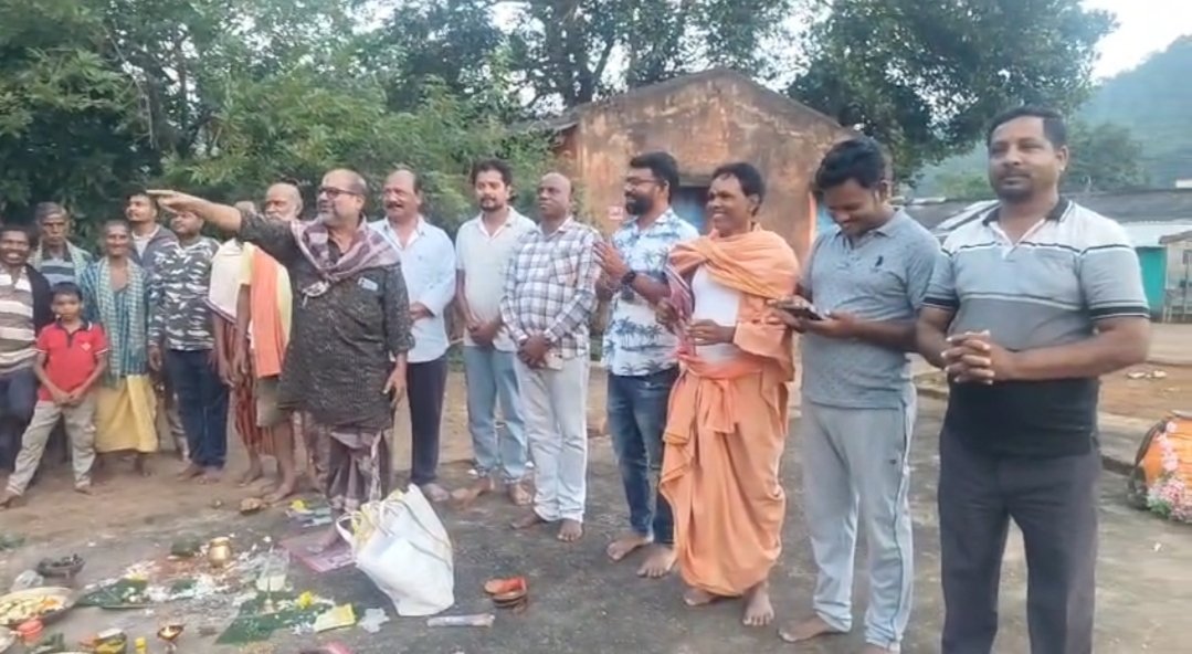 ଜି. ଉଦୟଗିରି ପଦାସାହିରେ ଗଜଲକ୍ଷ୍ମୀ ପୂଜା ପାଇଁ ଶୁଭ ଖୁଣ୍ଟି ସ୍ଥାପନ: ଚଳିତ ବର୍ଷ ହେବ ମହାଆଡ଼ମ୍ବରରେ ଆୟୋଜନ