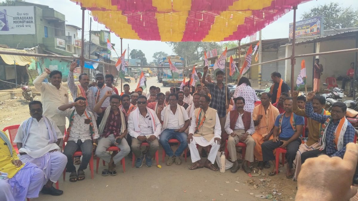 ଡାବୁଗାଁ ରେ ଓଡିଶା ବନ୍ଦ ର ପ୍ରଭାବ 
