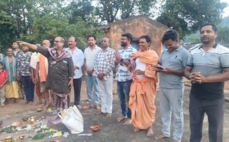 ଜି. ଉଦୟଗିରି ପଦାସାହିରେ ଗଜଲକ୍ଷ୍ମୀ ପୂଜା ପାଇଁ ଶୁଭ ଖୁଣ୍ଟି ସ୍ଥାପନ: ଚଳିତ ବର୍ଷ ହେବ ମହାଆଡ଼ମ୍ବରରେ ଆୟୋଜନ