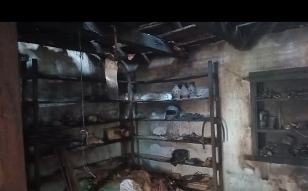 ହରଭଙ୍ଗା ବ୍ଲକରେ ଭୟାବହ ଅଗ୍ନିକାଣ୍ଡ: ସର୍ଟ ସର୍କିଟରୁ ଜଳିଗଲା ୫ ଲକ୍ଷ ଟଙ୍କାର ସମ୍ପତ୍ତି